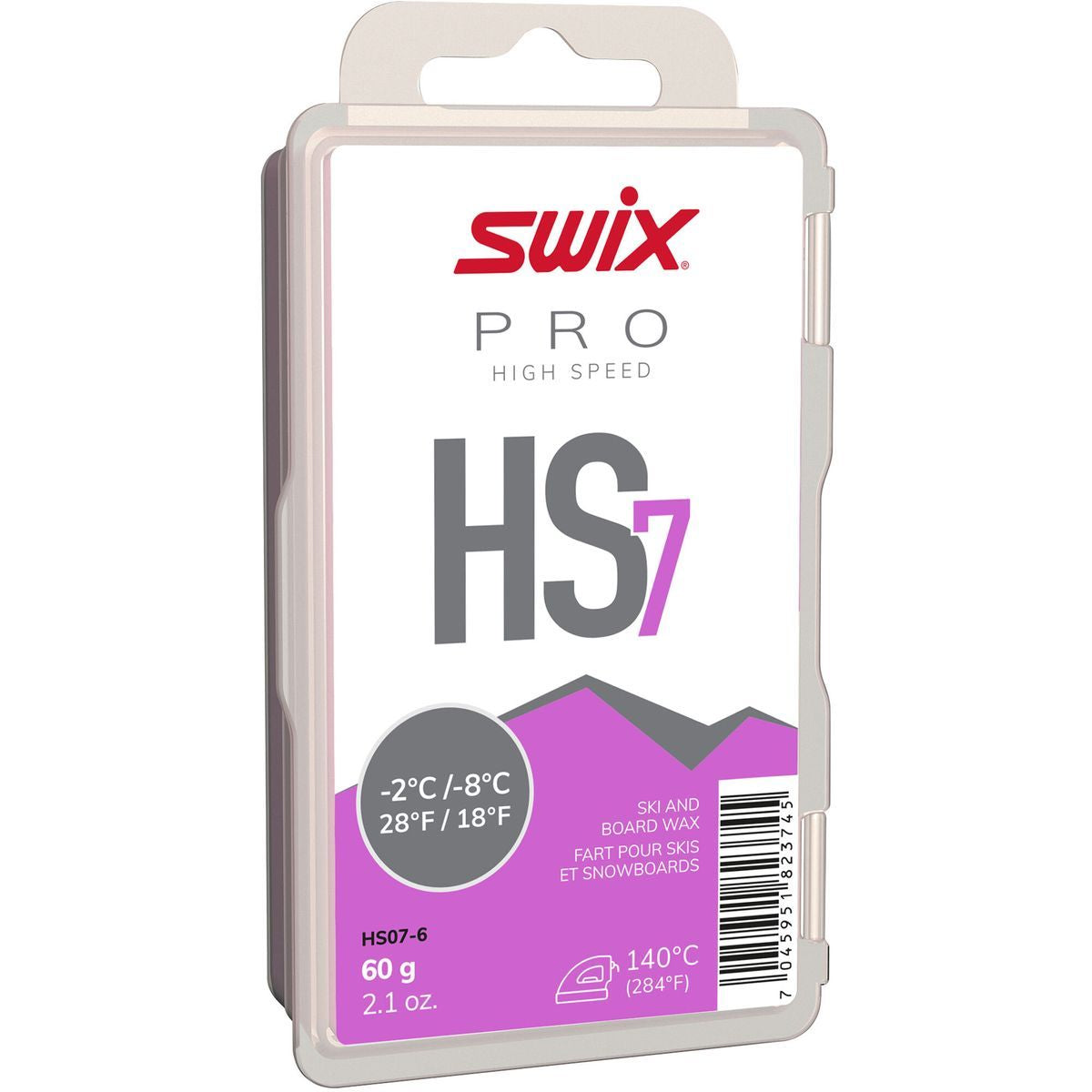 HS7 VIOLET GLIDE WAX, 60 G by SWIX