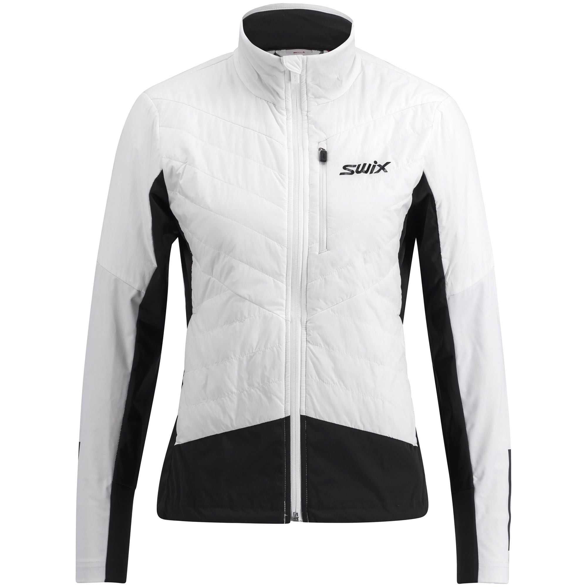 Swix Dynamic Hybrid Insulated Jacket Women s M Bright White Black