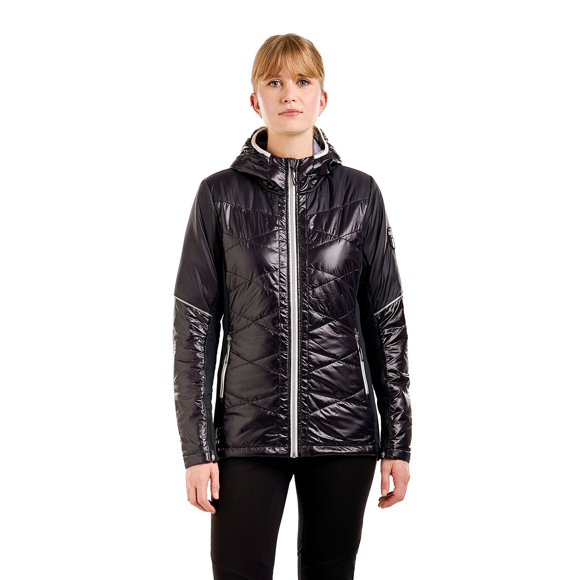 Swix Mayen Quilted Coat Women s M Black