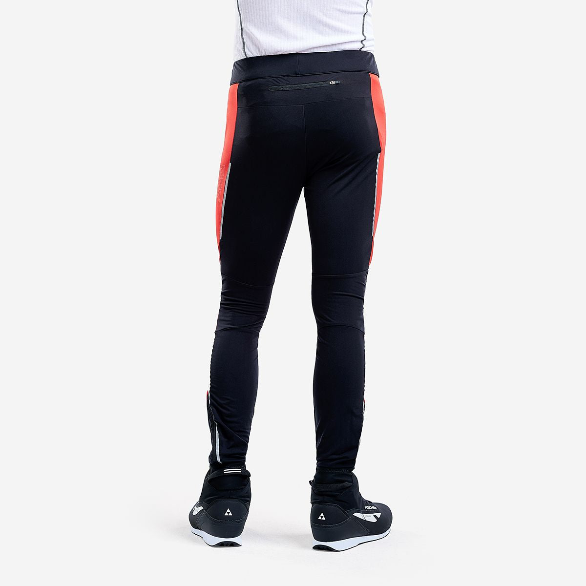 Delda - Men's Light Softshell Tight Pants with Reflective Strip