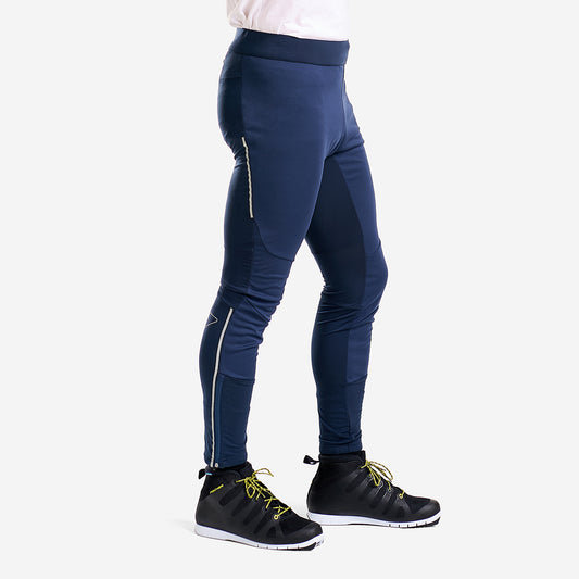 Delda - Leggings légers coquille souple pour hommes avec bande réfléchissante