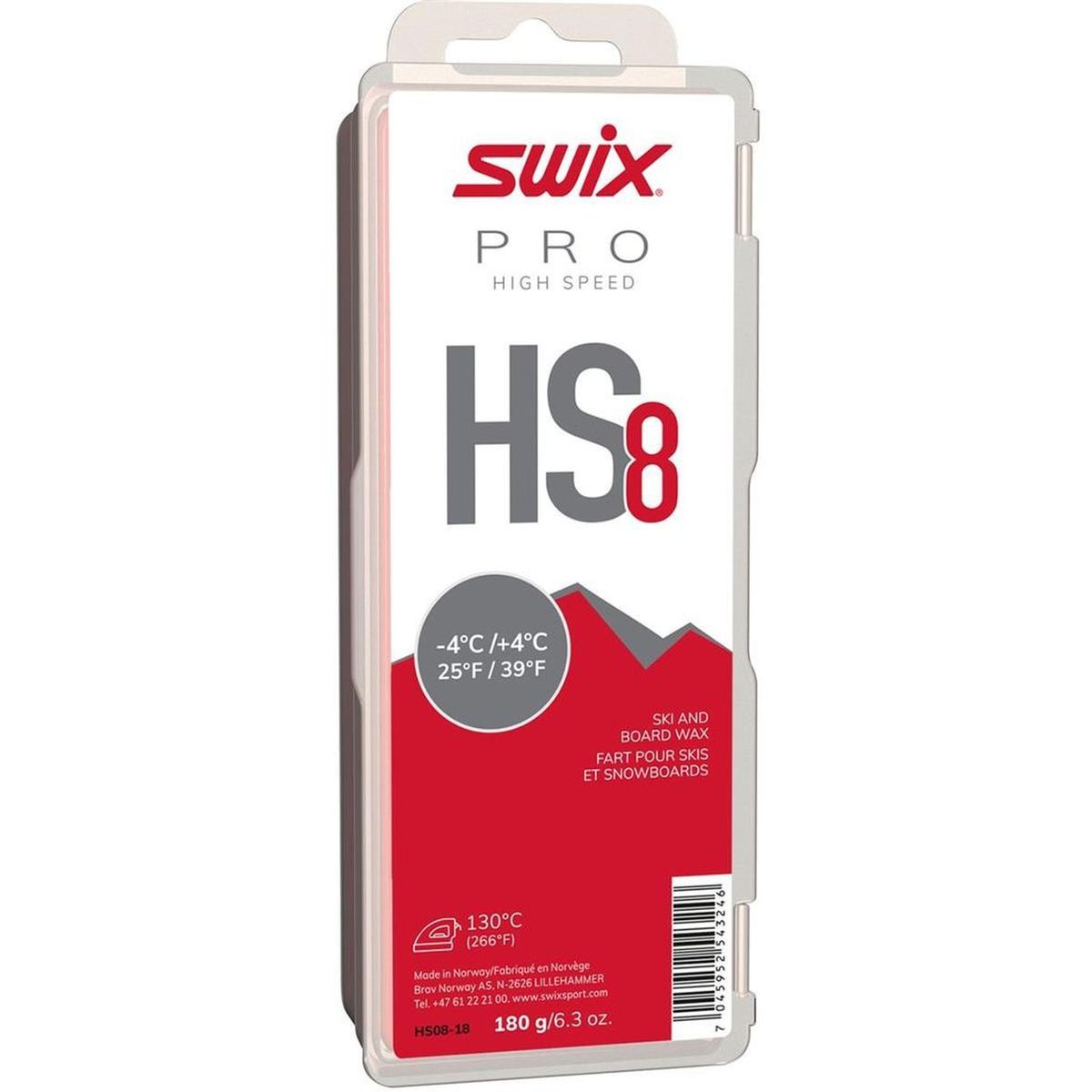 HS8 Red Glide Wax, 60 g